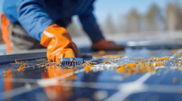 Cleaning Lichen From Solar Panels: Tips for Optimal Efficiency