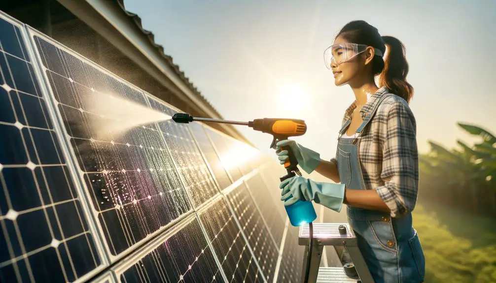 How To Safely Clean Solar Panels With Pressure Washer